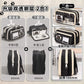 Cat Pencil Case, High Aesthetic Value, Large Capacity, Ins-Style Transparent Korean Version Storage Bag, Cool Black Style Stationery Bag for Study and Office Use