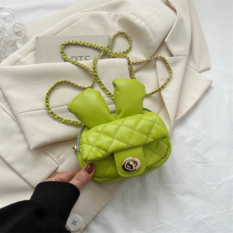 2025 Spring and Summer Explosions Fashion Casual Children's Candy Jelly Bag Mini Shoulder Crossbody Handbag Wholesale