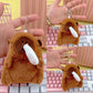 Cross-Border Capybara Mascot Backpack Small Pendant Keychain Chinese Style Zodiac Pendant Couple Ugly Doll
