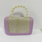 2025 Spring and Summer Explosions Fashion Casual Children's Candy Jelly Bag Mini Shoulder Crossbody Handbag Wholesale