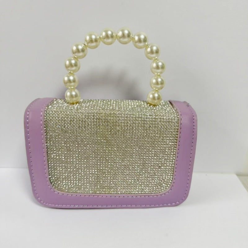 2025 Spring and Summer Explosions Fashion Casual Children's Candy Jelly Bag Mini Shoulder Crossbody Handbag Wholesale