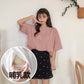 Maternity Breastfeeding T-shirt Summer Short-sleeved Mid-length 2023 New Loose plus size Breastfeeding Moon Dress