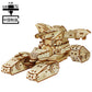 wooden three-dimensional assembled military model angel tank puzzle assembled boy wooden toy diy hut puzzle