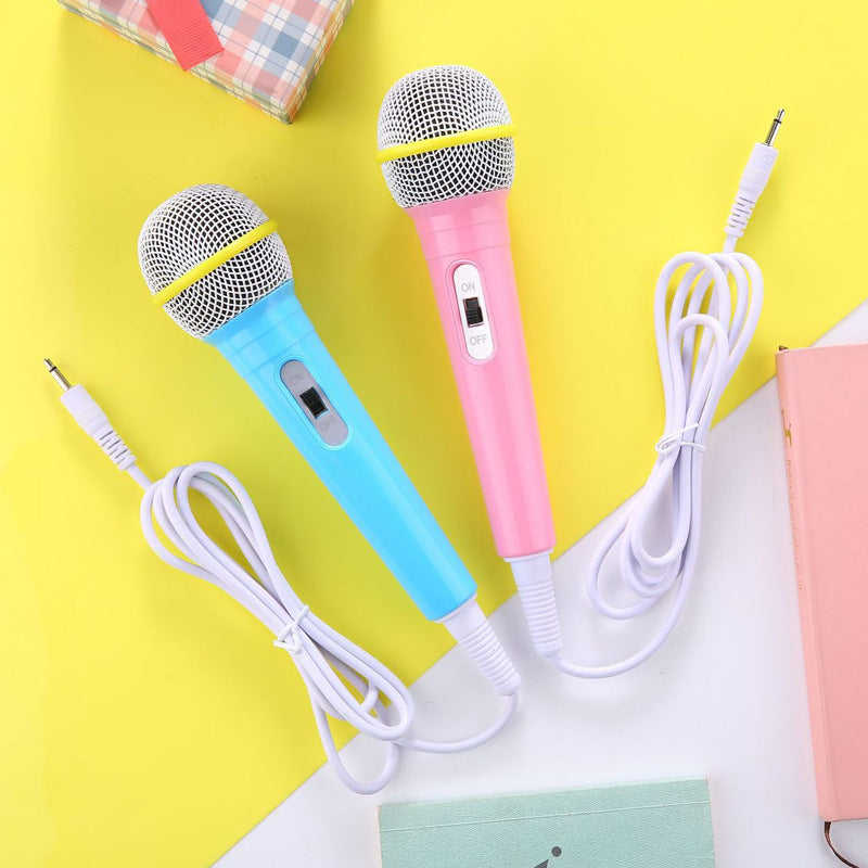 Wholesale early education machine microphone educational toy story machine microphone toy microphone children singing story machine wheat