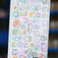 High-Quality Second-Generation Cartoon 3D Relief Hollow Stickers Cute Reward 3D Stickers Wholesale