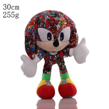 New Big Head Sonic Mouse Sonic Super Sonic Plush Toy Tarsnak Hedgehog Doll Children