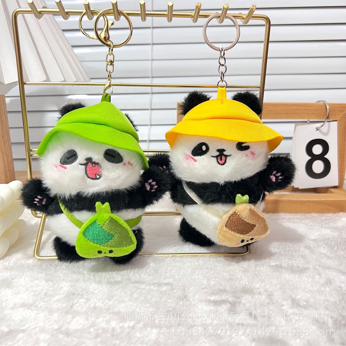 Internet Celebrant Cute Cute National Treasure Red Panda Pendant Plush Toy Doll Bag Bag Pendant Keychain Doll