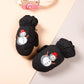 3-10 children's ski gloves outdoor riding gloves winter warm waterproof children's gloves play snow not wet hands