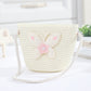 Cross-border New Children's Bag Spring and Summer New Children's Crossbody Bag Handmade Straw Satchel Travel Mini Coin Purse