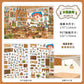 Infeel.Me Landscaping Stickers My Little House Series Miniature Three-Dimensional No-Cut Scene Handbook Quiet Book