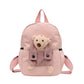 Kindergarten School Bag Cartoon Bear Unisex Backpack 2026 New Korean Style Trendy Children's Backpack Gift Bag Wholesale