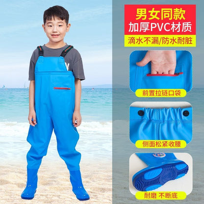 Children play water clothes play sand play water artifact children's water pants beach toys kindergarten toys waterproof anti-dirty clothes