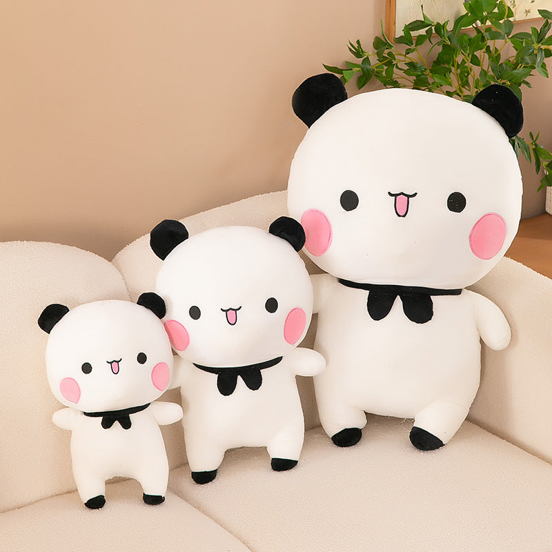 TikTok Internet Red Explosions One or Two Cloth Doll Plush Toy Cute Panda Doll Pillow Children's Gift
