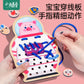 Children's Educational Threading Board, Threading Rope and Beads to Exercise Baby's Fine Finger Movement Toys, Montessori Early Education Teaching Aids