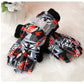 3-10 children's ski gloves outdoor riding gloves winter warm waterproof children's gloves play snow not wet hands