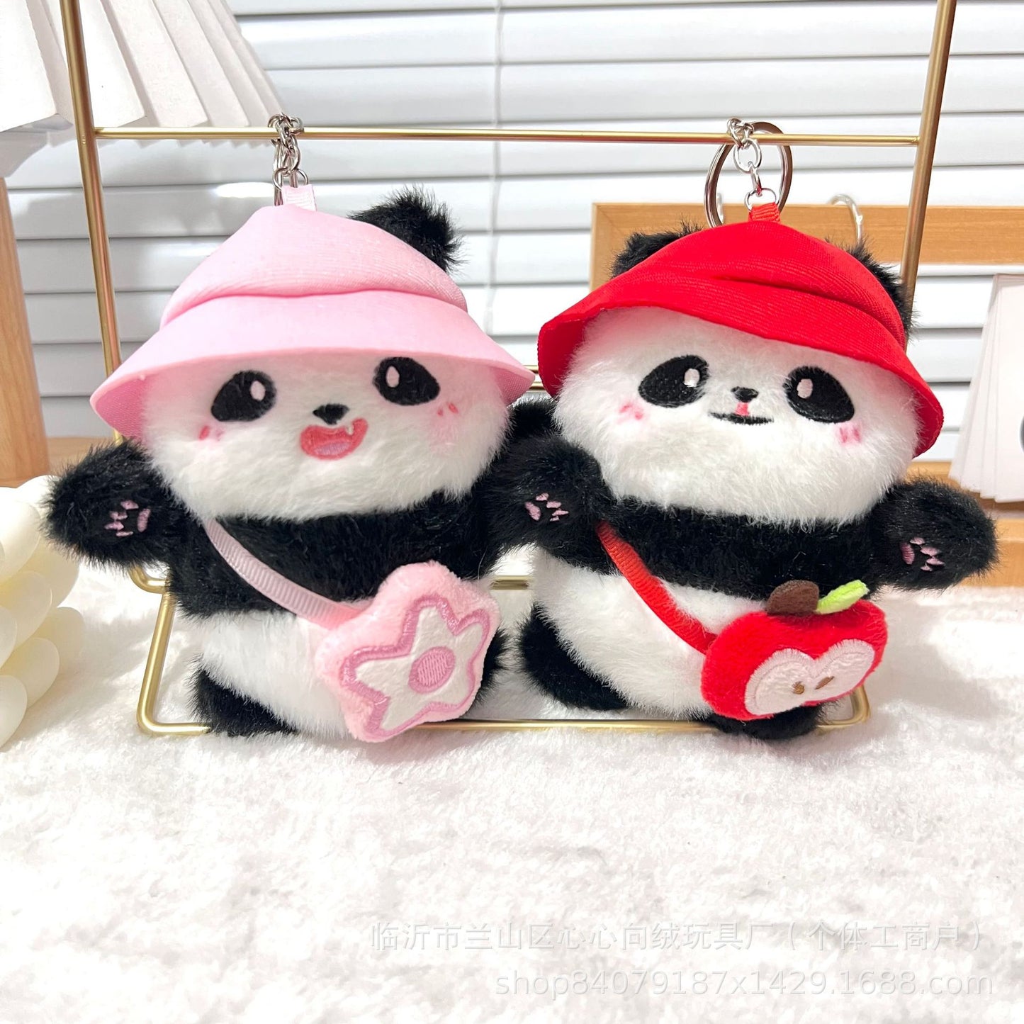 Internet Celebrant Cute Cute National Treasure Red Panda Pendant Plush Toy Doll Bag Bag Pendant Keychain Doll