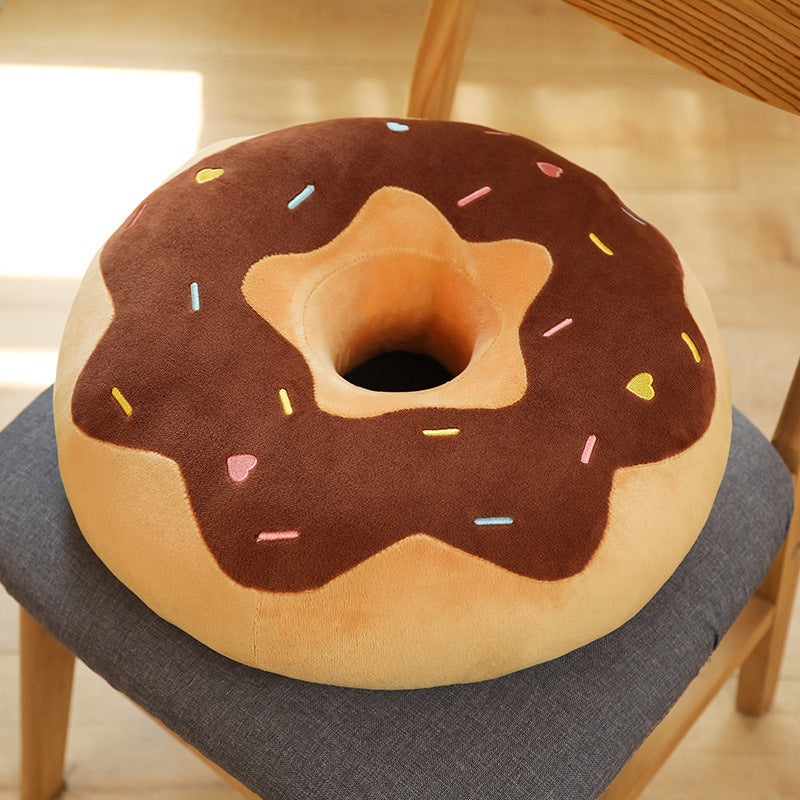 Simulated Donut Pillow Cushion Dessert Shop Gift Girlfriend Home Cushion Sofa Back Cushion Kidsren's Gift