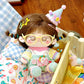 Dropshipping 20cm Baby Clothes Cotton Doll Clothes Cute Pajamas Set Original Antique Han Dynasty Doll Dress up