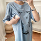 Pregnant Women's Nursing Clothing for Going Out, Fashionable Nursing Short-Sleeved Summer Hot Mom Style Women's Clothing, Breastfeeding Clothing, Trendy Breastfeeding Clothes