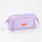 Korean Style Boat-Shaped Large-Capacity Multi-Layer Oxford Pencil Bag Multi-Functional Portable Stationery Box Simple Student Storage Pencil Bag