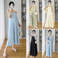 Real shot spot 2023 spring new net red maternity sling two-piece slimming sunscreen breastfeeding dress