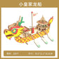 wooden three-dimensional assembled military model angel tank puzzle assembled boy wooden toy diy hut puzzle