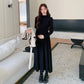 Maternity Clothes 2025 Autumn New Korean Fashion Two-Piece Pregnant Women Dress