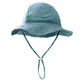 Ins Baby Pure Cotton Basin Hat European and American Anti-Sun Breathable Baby Fisherman Hat Pure Color Kidsren's Sun Hat Breathable Sun Protection