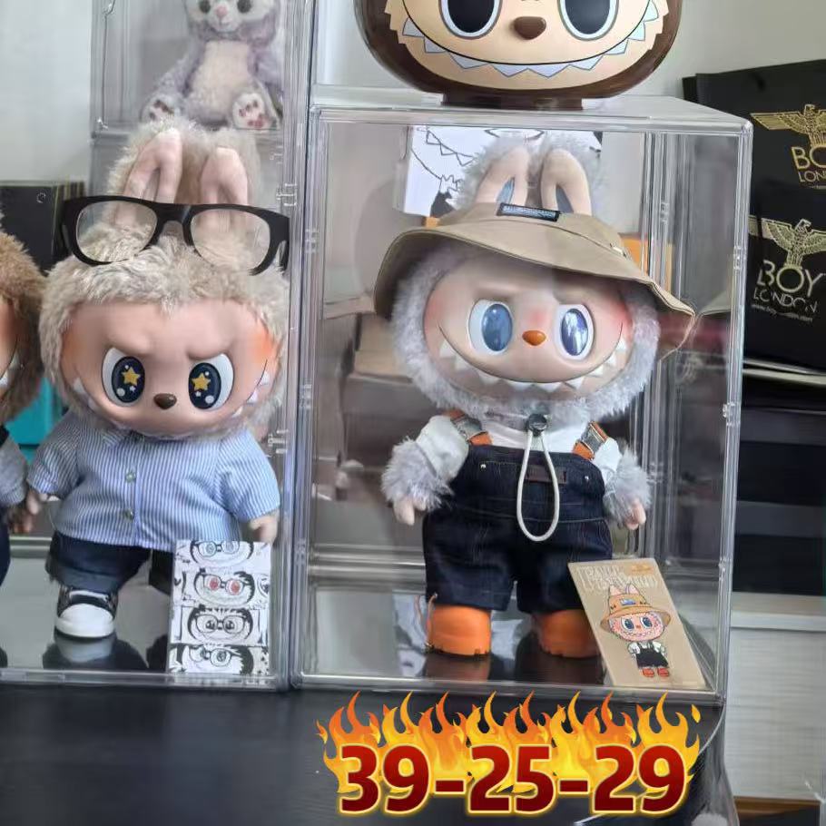 Labu Storage Box Bubble Mate Second Generation Vinyl Doll Dust-proof Display Box Labu High-level Sense Display Cabinet