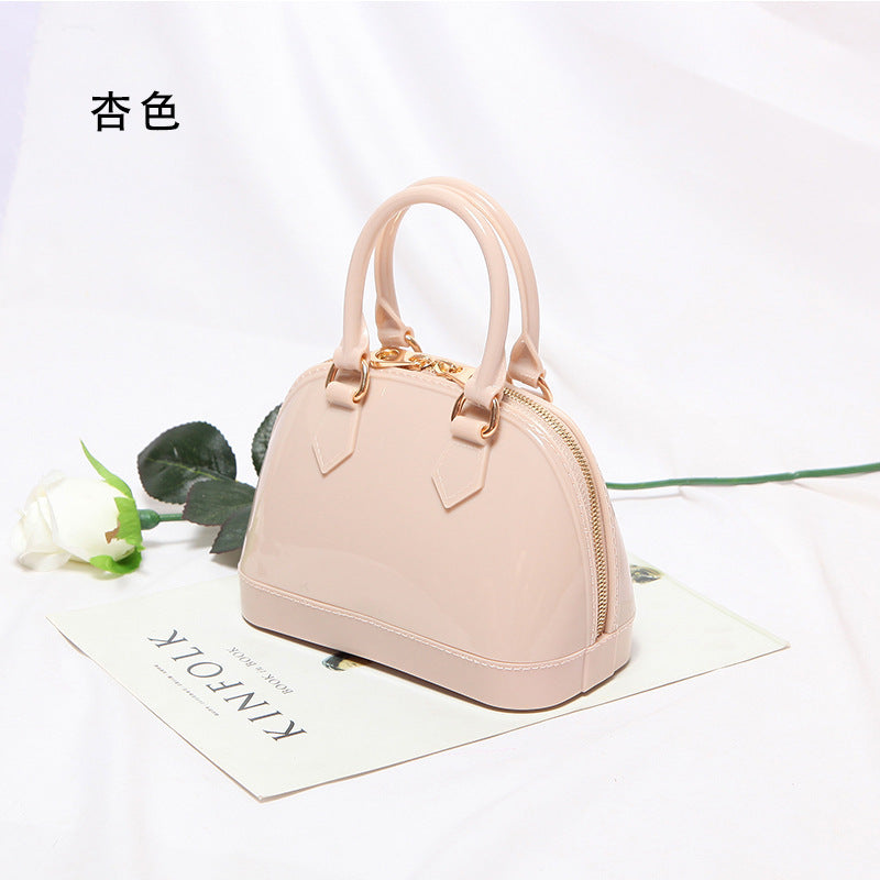 2025 Spring and Summer Explosions Fashion Casual Children's Candy Jelly Bag Mini Shoulder Crossbody Handbag Wholesale