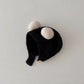 Korean Style Ins Autumn and Winter New Baby Ear Protection Cap Warm Cold-proof Cap Comfortable Baby Double Ball Soft Waxy Baotou Cap Trendy