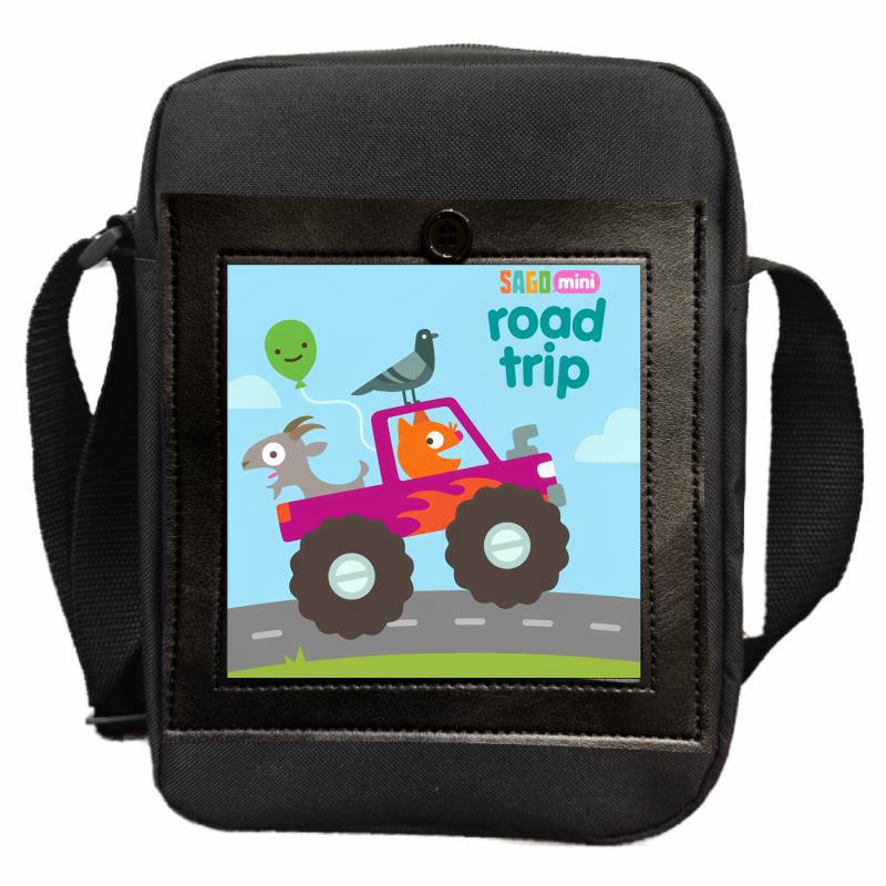 Sago Mini Friends Student Shoulder Bag Men's and Women's Youth Messenger Bag DIY Customized Handheld