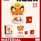 Compatible with Lego little God Beast good luck Lotus Dragon Year image building block doll creative children's toy New Year gift