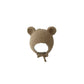 Cold-proof foreign-style cold hat cute warm lace solid color plush toddler hat baby autumn and winter hat baby ear protection
