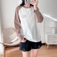 Breastfeeding Top T-Shirt Hot Mom Style Pure Cotton Outer Wear Spring and Autumn Pregnant Women's Long Sleeve Breastfeeding Moon Dress Women's Large Size