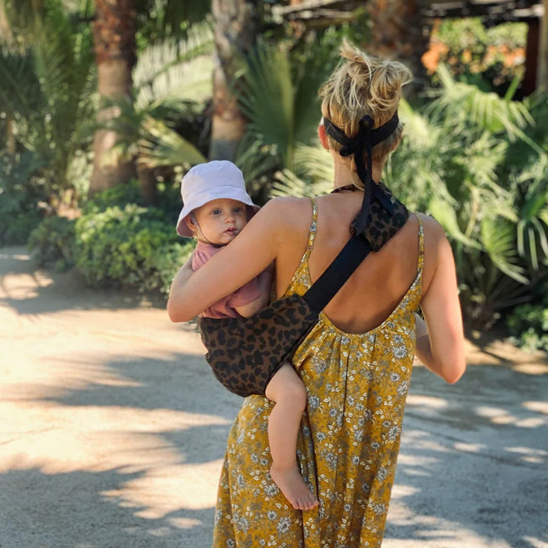 Baby Safety Carrier, Portable Baby Carrier for Infants and Children, Foldable Waist Belt for Carrying Children