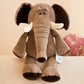 Forest Animal Tiger Doll Lion Elephant Monkey Giraffe Live Jungle Doll Plush Toy Kidsren's Gift