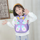 Cute Butterfly Children's backpack fashionable western style girls' schoolbag Western style versatile high-looking girl's anti-Lost Backpack