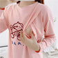 Maternity and nursing clothes autumn and winter postpartum wear long sleeve T-shirt fashion nursing clothes go out spring and autumn top