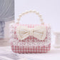 Fashionable Little Girl's Chanel-Style Bag, Children's Princess Crossbody Bag, Stylish and Cute Little Girl's Shoulder Handbag