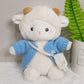 Internet Celebrity Poko Plush Toy Cartoon Belle Sheep Doll Dressed up as a Little Sheep, a Gift for Girls