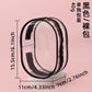 15cm Baby Bag Cotton Doll Pain Bag Trendyy Hand-Made Doll Outing Bag Double Zipper Thickeneded Transparent Baby Walking Bag