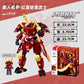 Little Luban Building Blocks Children's Educational Assembled Car Model Transforming Mecha Robot Compatible with Lego Boy Toys