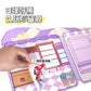 3D Jelly Stickers Quiet Book Reusable Stickers No Cutting Required Fun New Stickers for Girls and Children