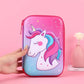 Eva Pencil Box 3D Stereo Large-Capacity Kidsren's Pencil Bag Multi-Functional Student Stationery Popular Pencil Box Waterproof