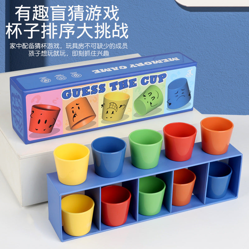 Simulation Fun Bottle Guessing Drink Matching Memory Tabletop Game Educational Children's Toy Popular Internet Sensation