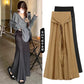 Maternity 2025 Spring New Korean Style Fashion Lace-up Fish Tail Belly-supporting Long Dress for Pregnant Women
