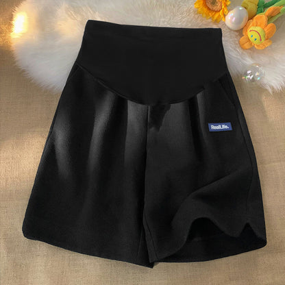 Pregnant Women Shorts Women's Summer Outer Wear Casual Straight Loose Breathable Thin Sports Pants Summer Abdominal Pants Pregnant Women's Pants