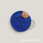 Spring and Autumn Korean Style Baby Boy and Girl Candy Color All-match Knitted Beret Children's Western Style Casual Wool Hat Paintler Hat