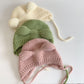 ins South Korea baby hat knitted ear protection infant pullover wool hat winter warm